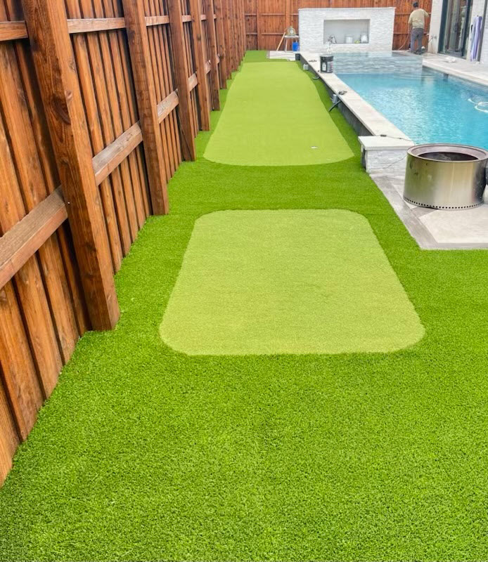 Putting Greens turf installation - IMG 0526