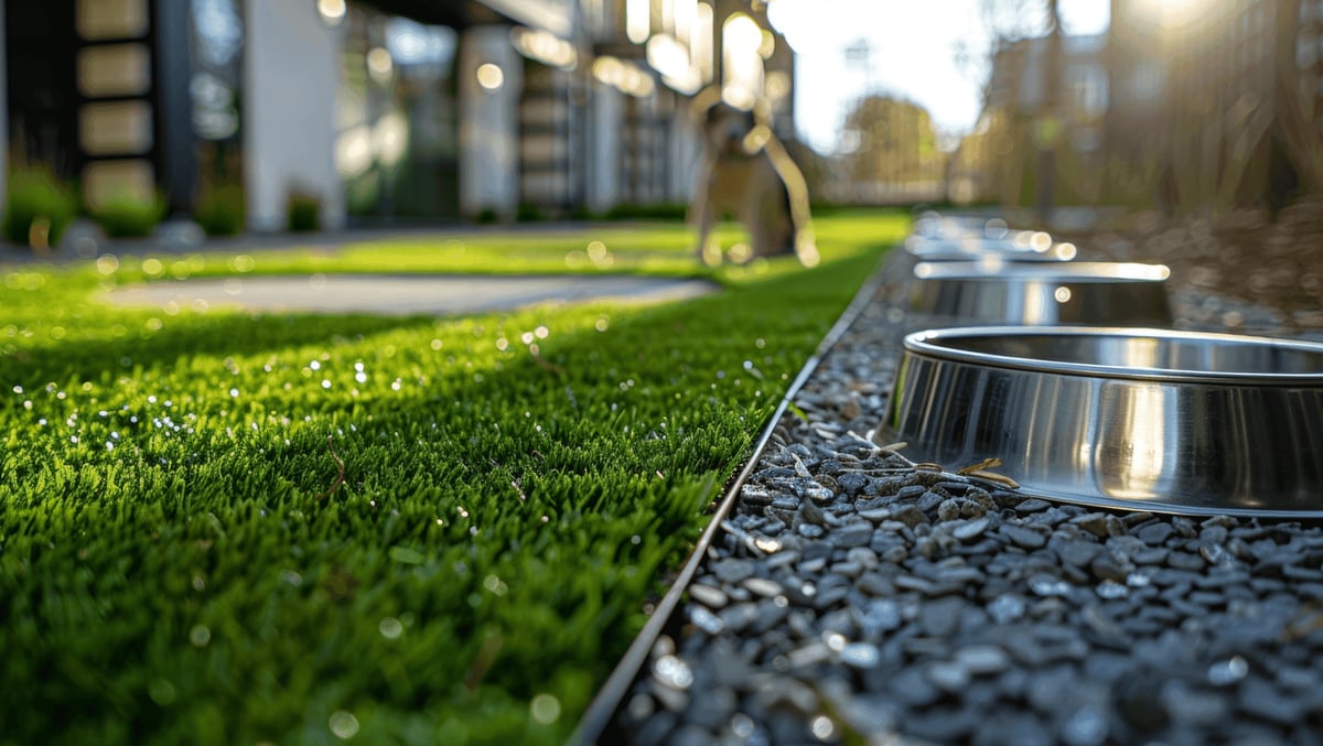 Pet Turf turf installation - dog turf 4