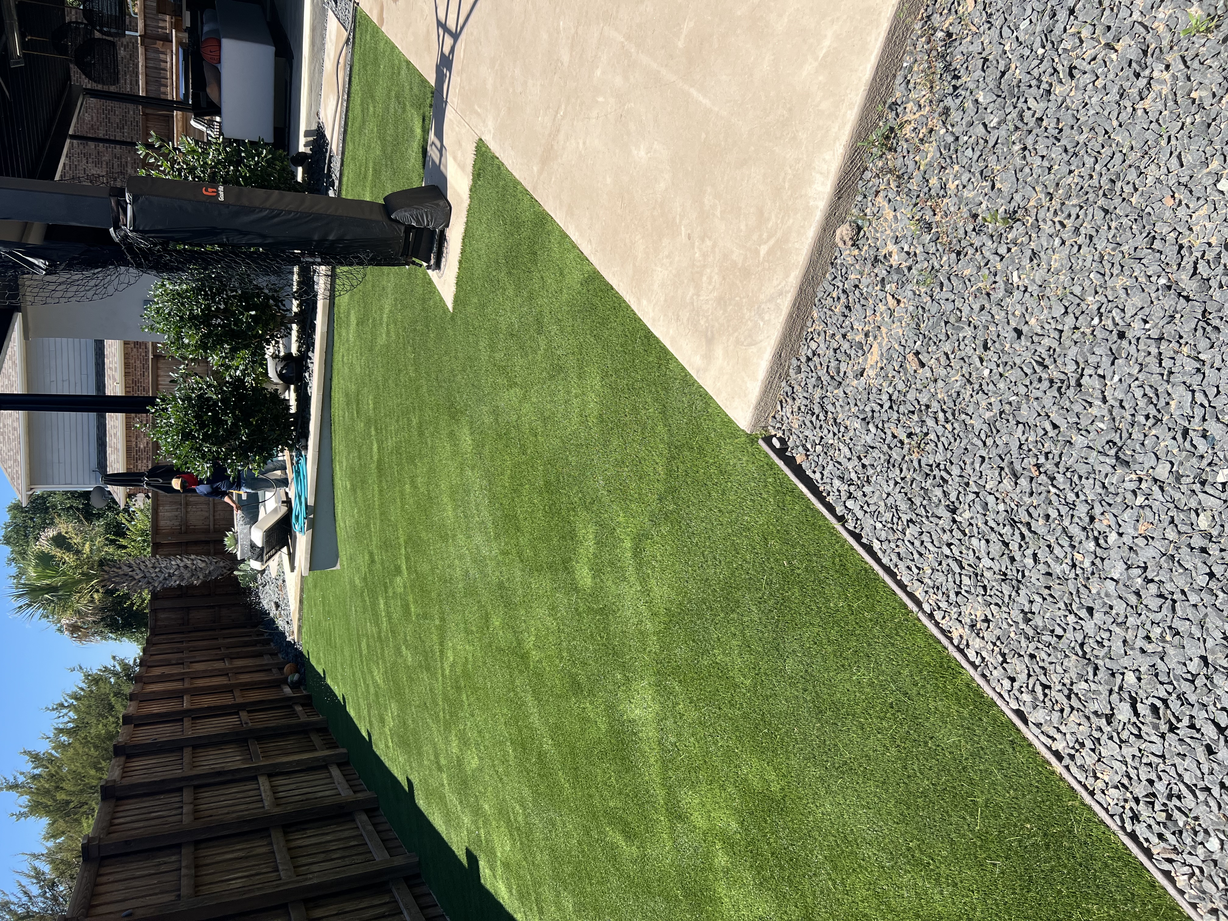 Residential turf installation - IMG 0560